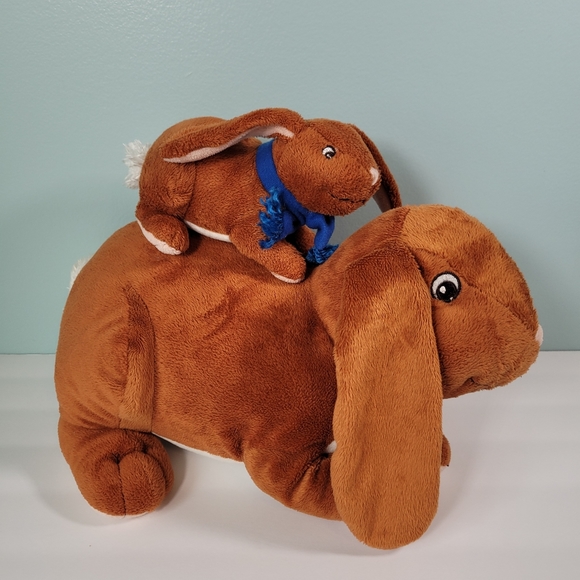 Guess How Much I Love You Board Book Rabbit and Baby Bunny Plush Stuffed Animals - Picture 8 of 16